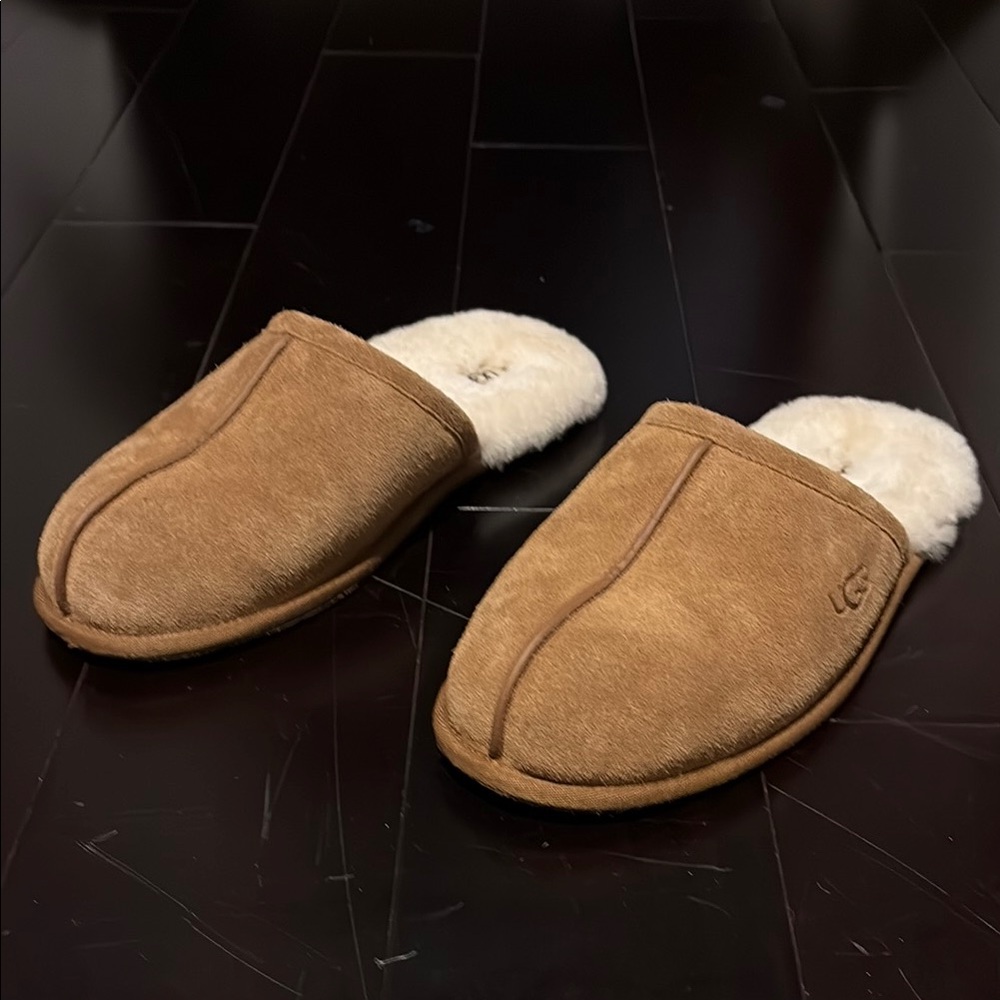 UGG Brown Sheepskin Slippers
